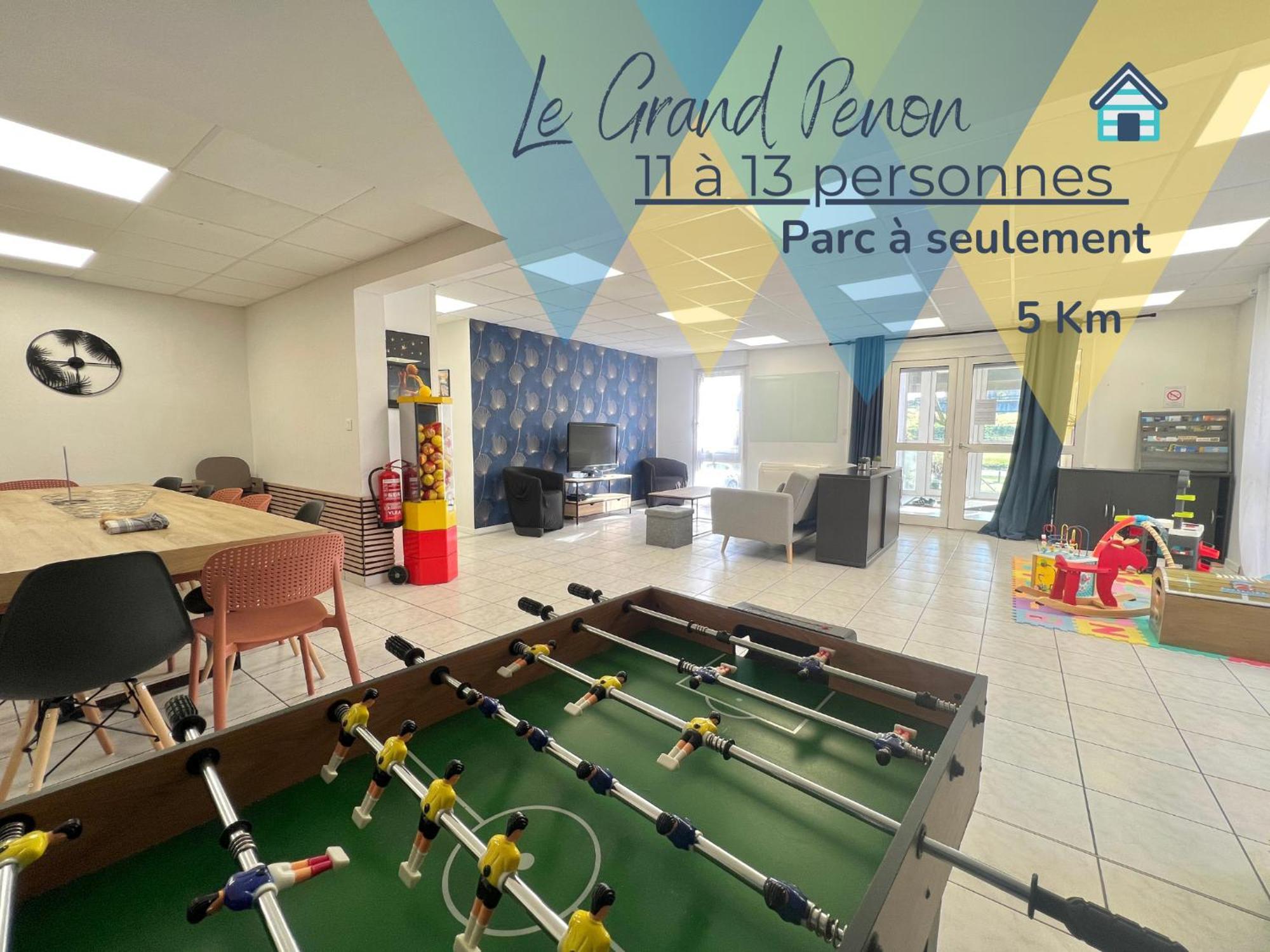 Le Grand Penon ~ Logement Spacieux A 6 Min Du Parc Saint-Georges-les-Baillargeaux Bagian luar foto